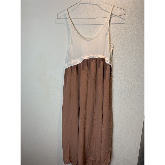 Wilfred Aritzia Silk Sleeveless Fit And Flare Midi Dress Size S Small - Picture 4 of 4